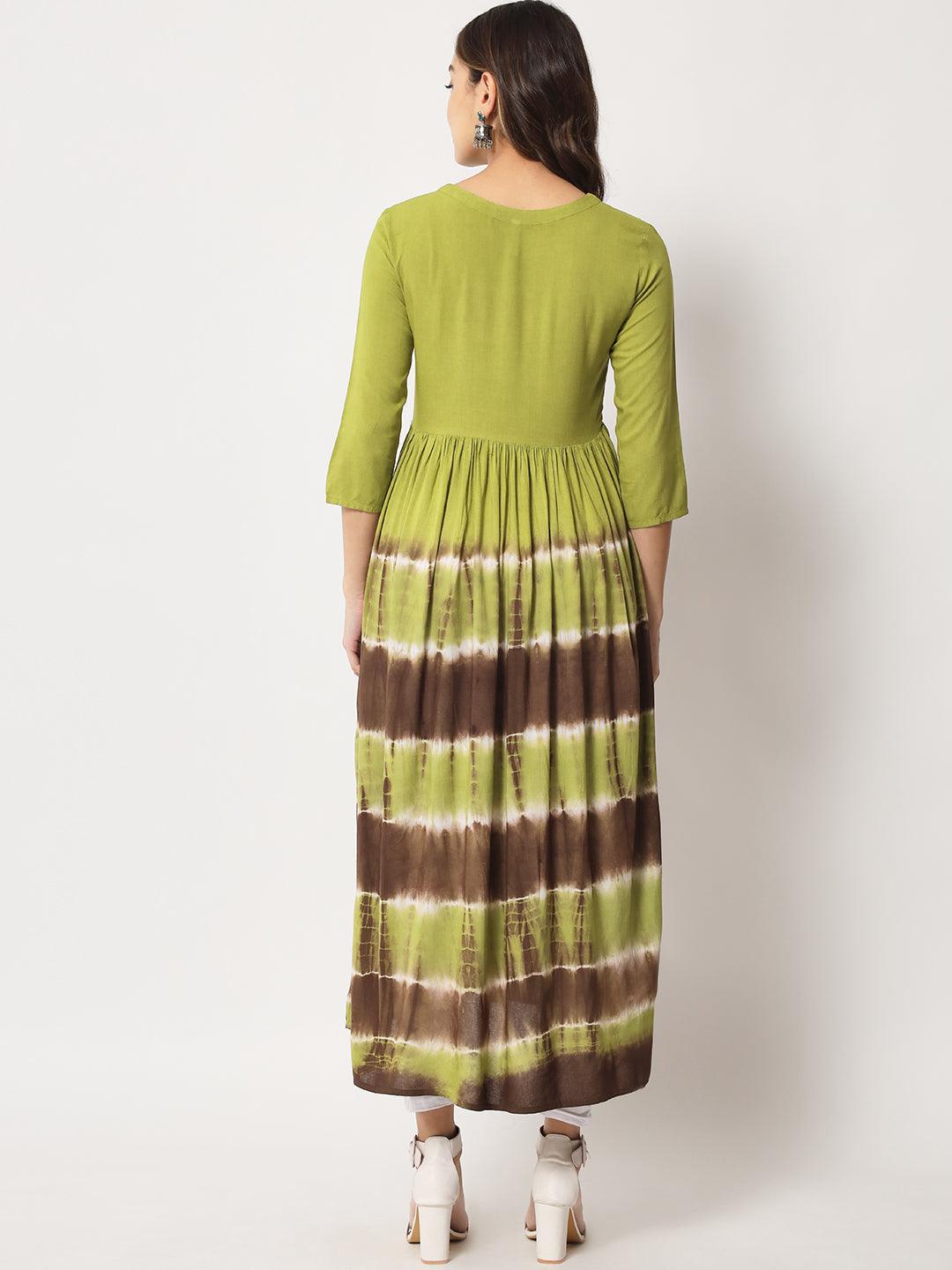 SathiSangi-LongKurti green(SS-009)