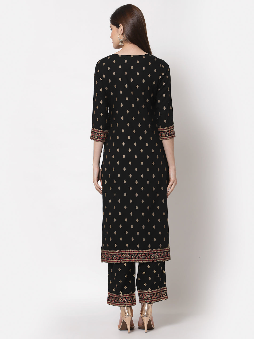 SathiSangi-LongKurti BlackColour(SS-060)