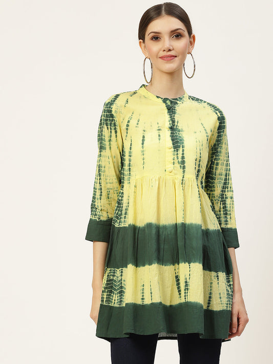 SathiSangi-ShortKurti GreenColour(SS-029)