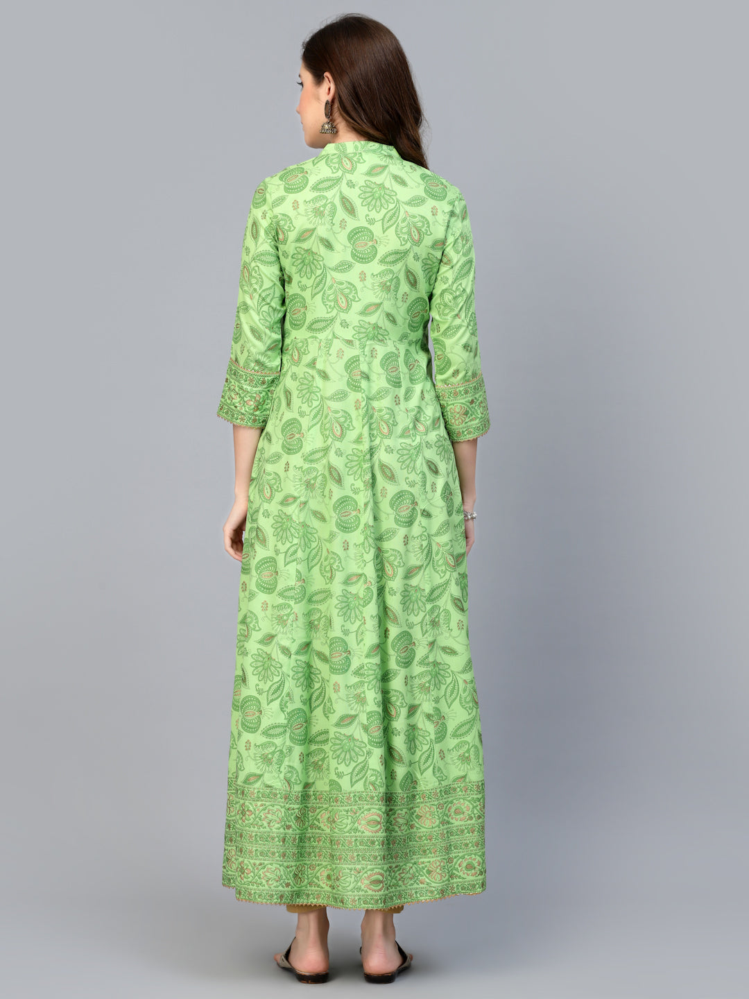 SathiSangi-LongKurti Lightgreen(SS-020)