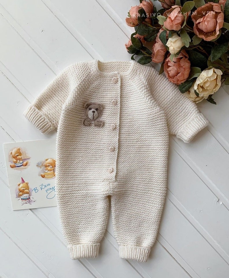 2 Piece Teddy Bear Newborn Suit and Set,baby gift,Newborn Baby Graduation Dress,Unisex Baby Clothes,newbornbaby gift,Homecoming HospitalGift